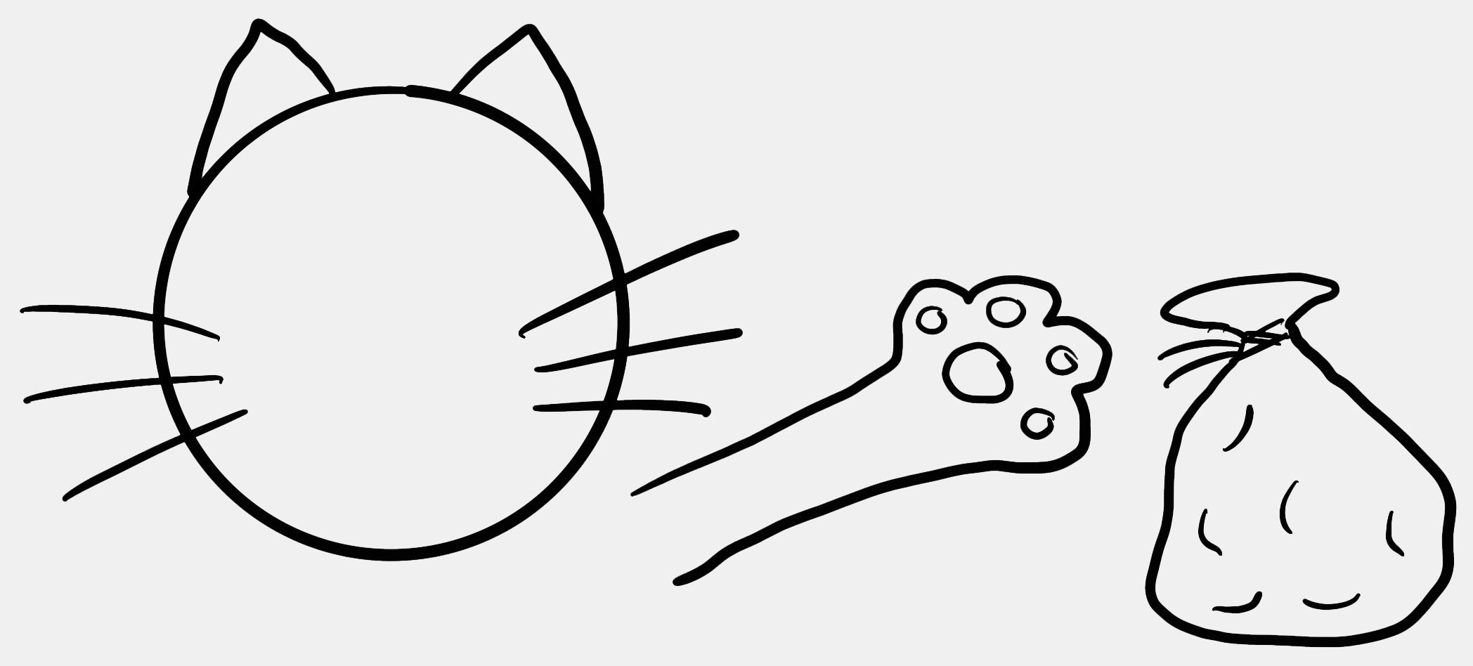Cat with coins buying mousetrap
