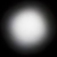 Example of a flashlight beam