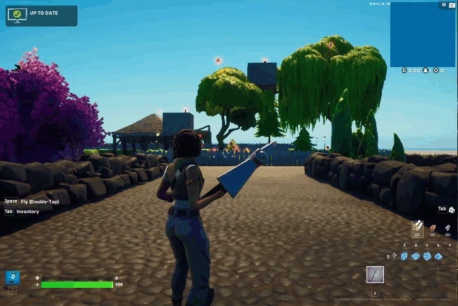 When the player spawns on the pad, the prop begins to move.
