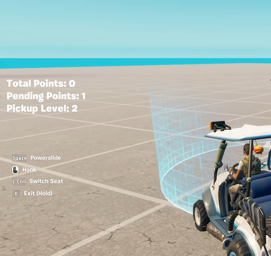 Score manager UI dispalys on left-side of screen