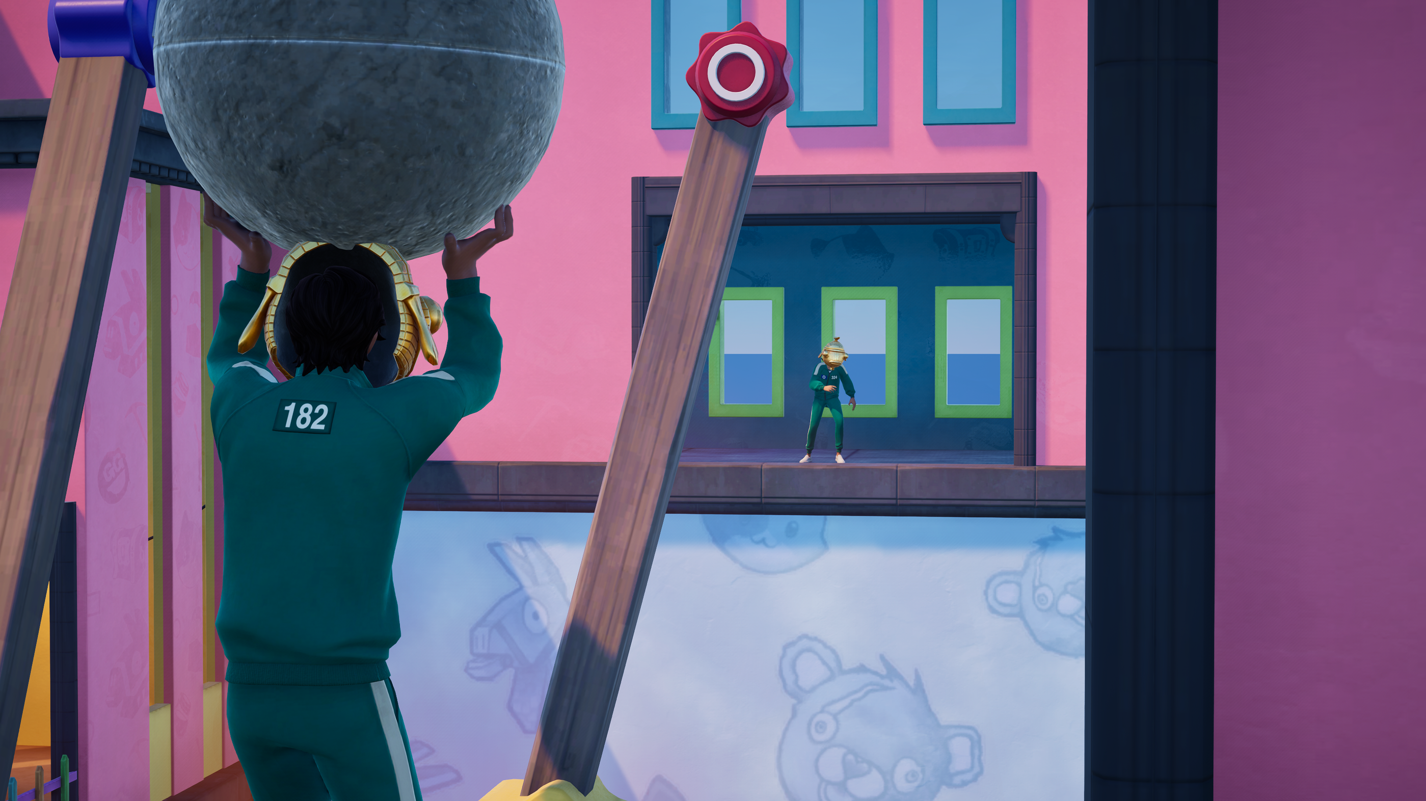 Squid Game Obstacle Minigame in UEFN
