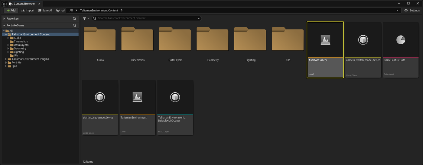 Content Browser