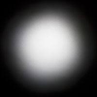 Example of a flashlight beam