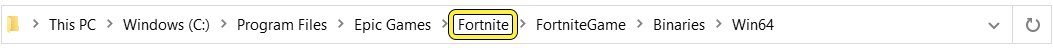 Follow the file path