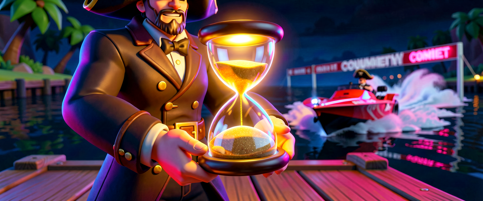 Treasure Cove Phases: the game state machine