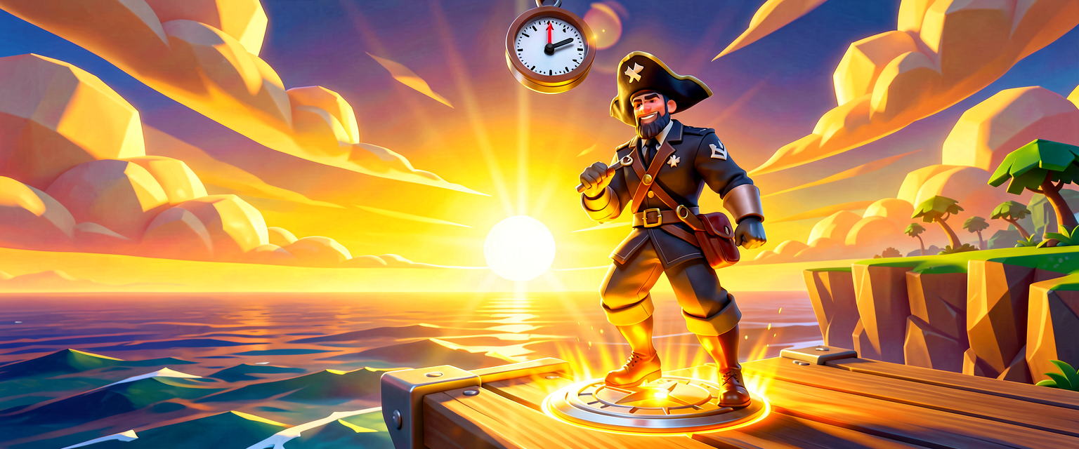 State Machine with NPC Behavior: A Pirate Lookout on the Clifftop