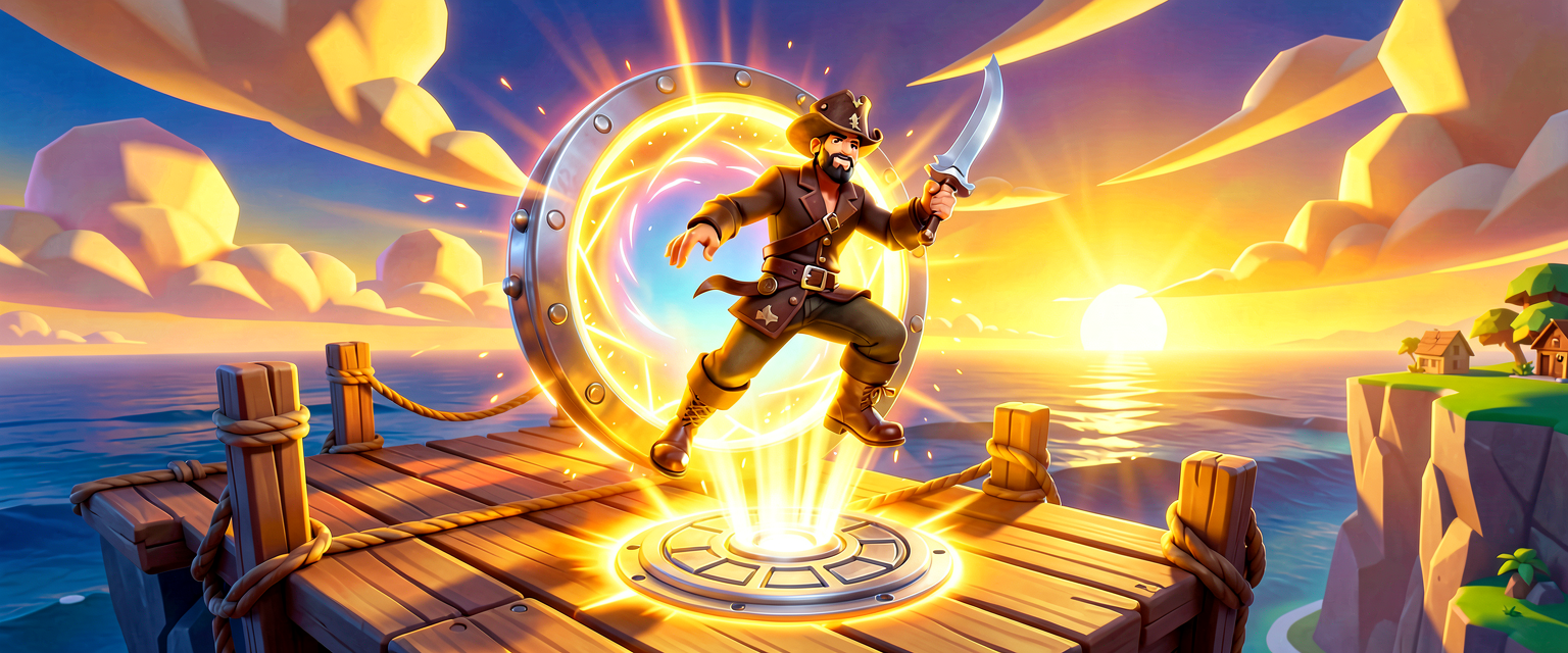 TeleportTo & trigger_device: Instant Travel on Your Pirate Island