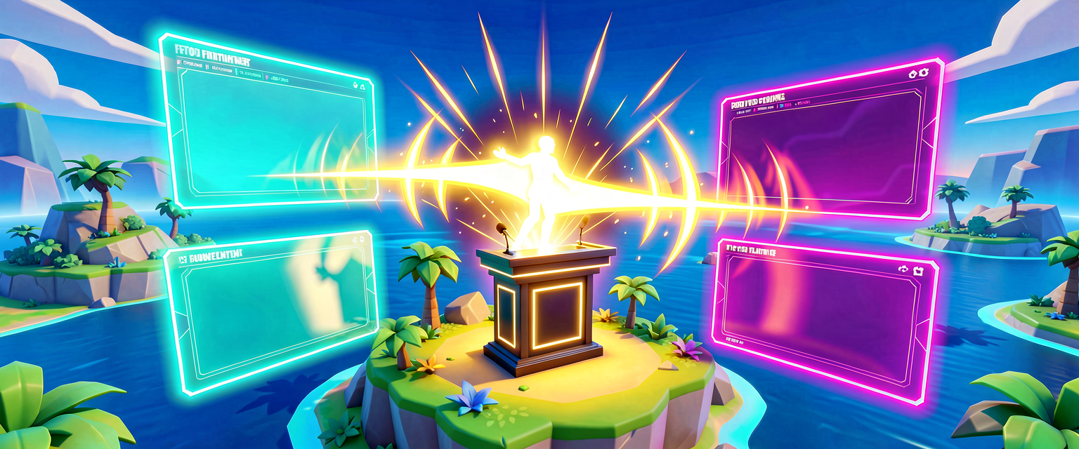 Make Your Own Event: Announce Victory With a HUD Widget