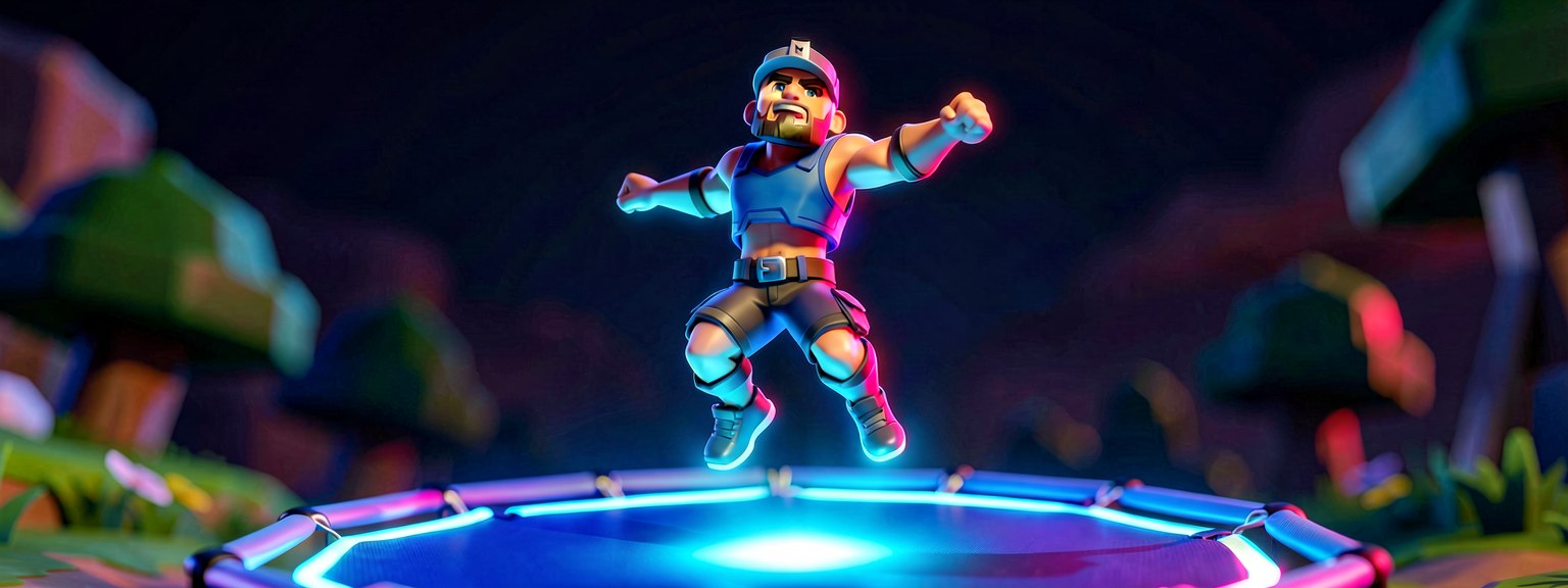 Move That Character: Launch, Shove, Teleport: The bounce pad: set an upward velocity